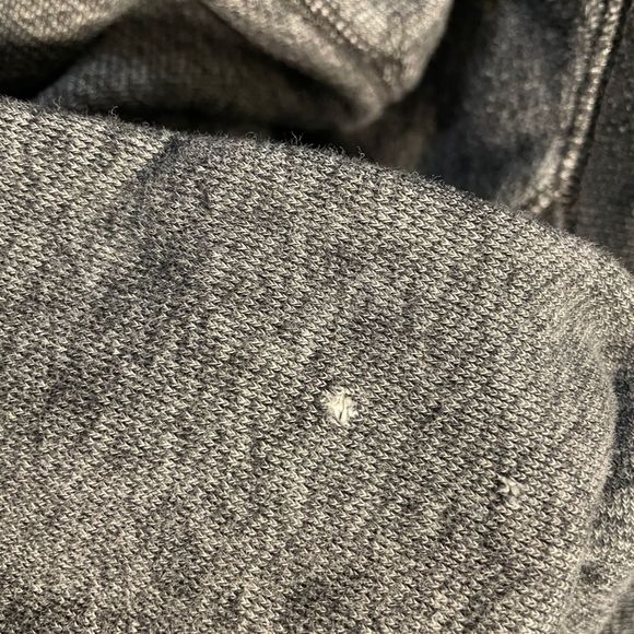 Vince Gray Terry Cloth Sweater Sweatshirt - Picture 3 of 5